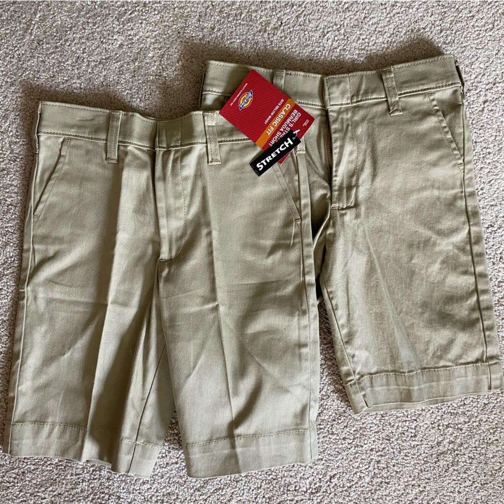 School uniform girls Bermuda shorts